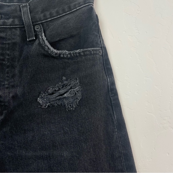 AGOLDE Jamie High Rise Classic Jeans Distressed Ankle Denim Pants Size 25 - Picture 7 of 16